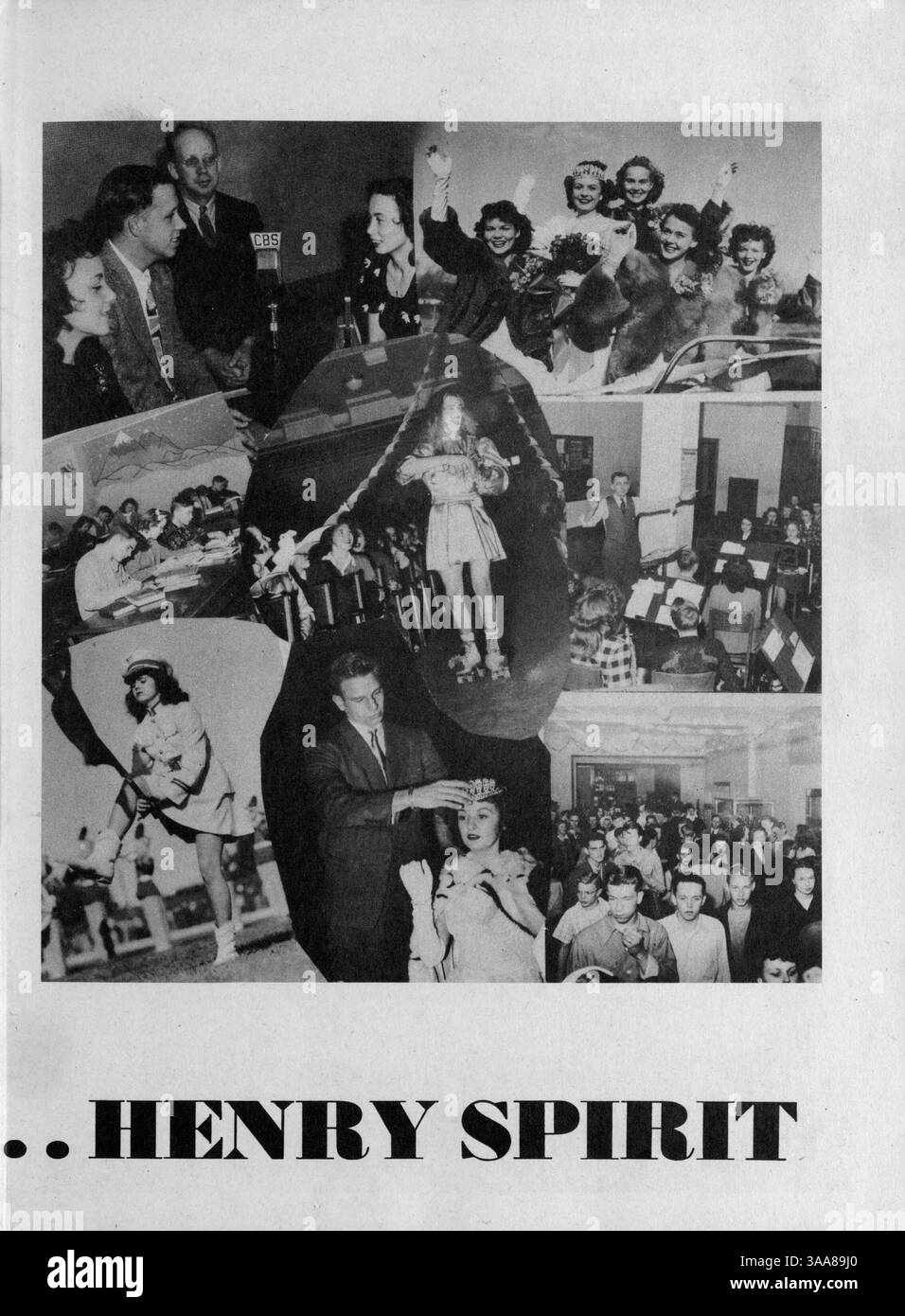 The patrick henry high yearbook from 1946 showcases students hi-res ...