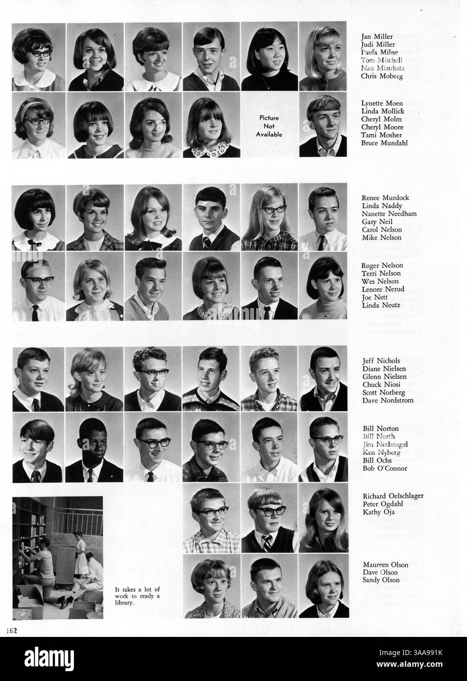 This yearbook from Kennedy High in 1966 captures the school year's ...