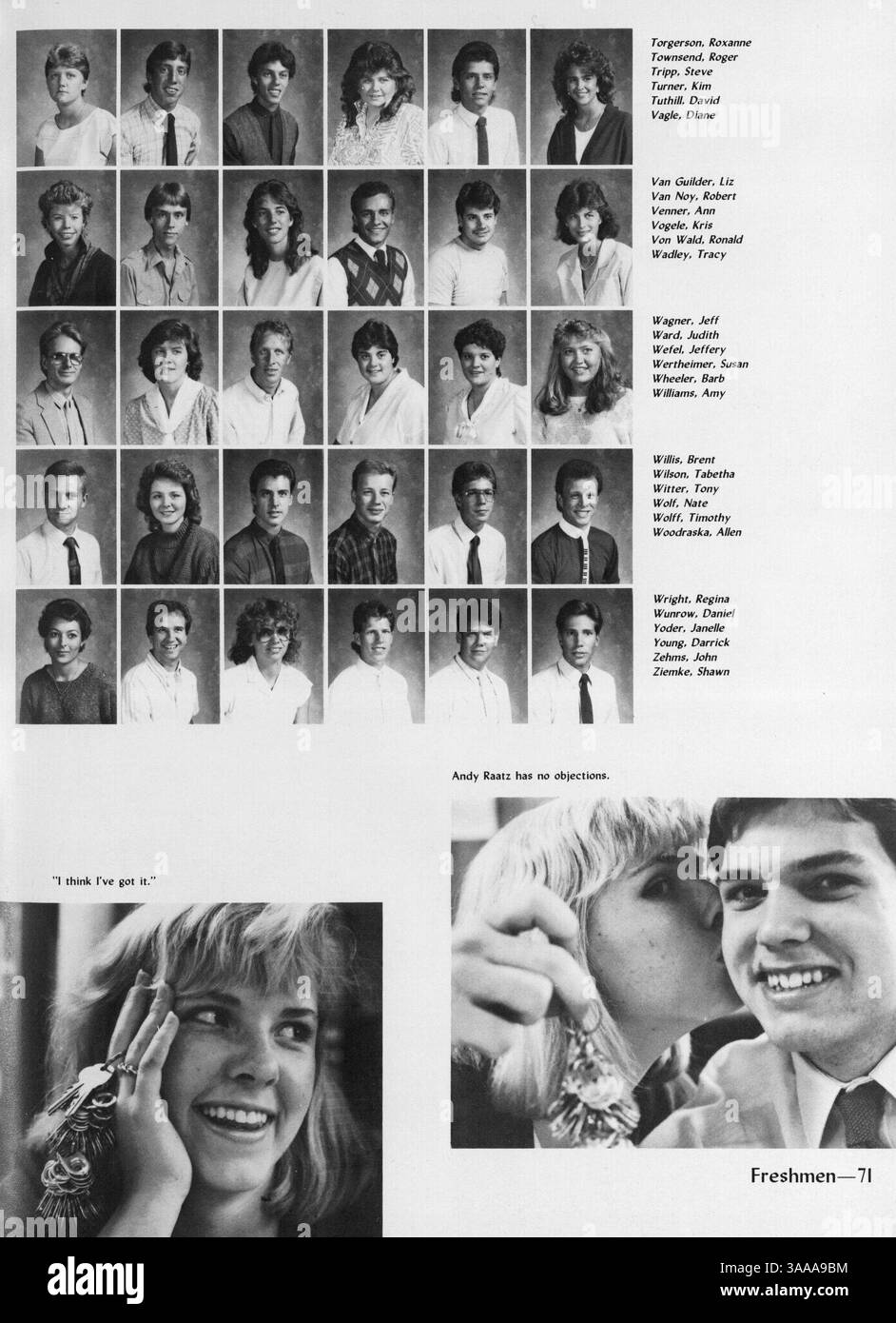 The 1987 Zikkaron yearbook from North Central Bible College documents ...