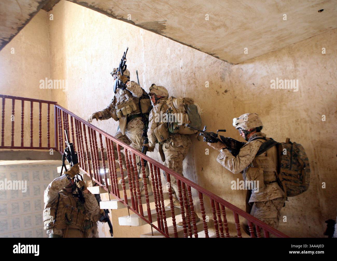 On Patrol In Search Of Iraqi Insurgent Activity Hi res Stock on-patrol-in-search-of-iraqi-insurgent-activity-hi-res-stock