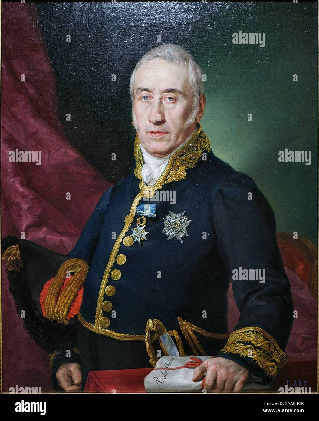 Ignacio Gutiérrez Solana, veedor de las Reales Caballerizas (Museo del  Prado Stock Photo - Alamy