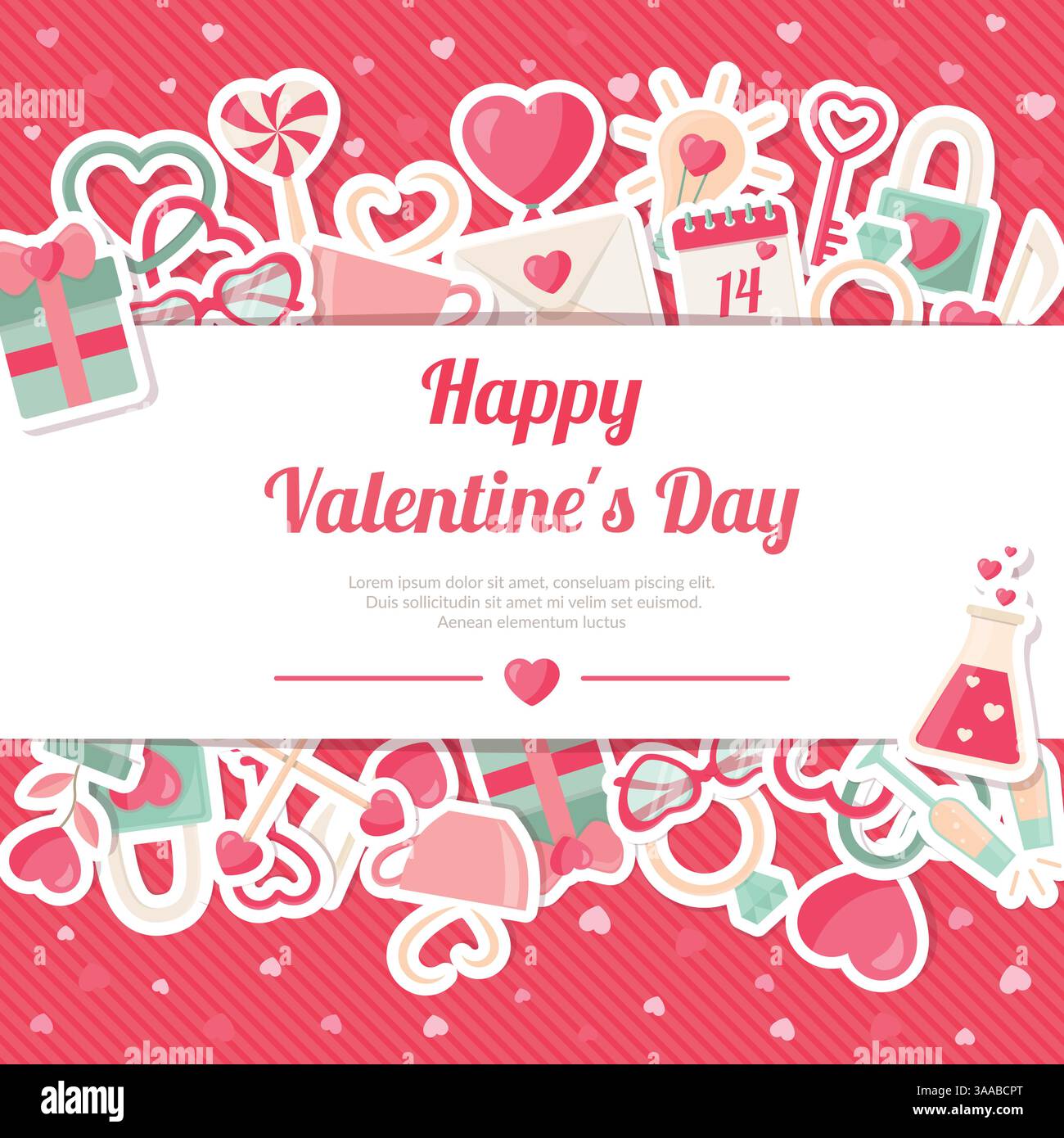 Flat greeting Stock Vector Images Alamy