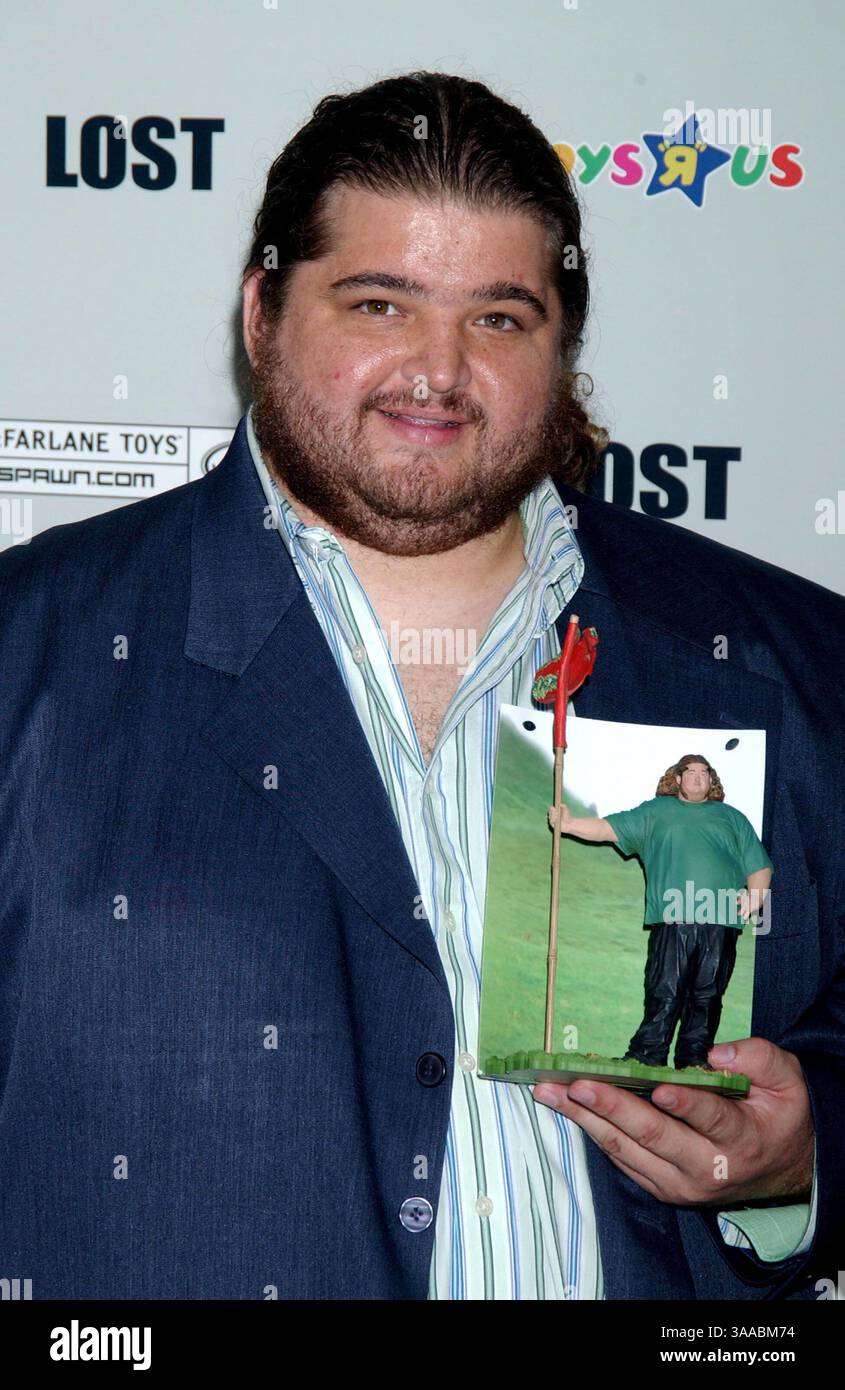 November 6, 2006, New York City. Actors Jorge Garcia and Bryan Burk ...