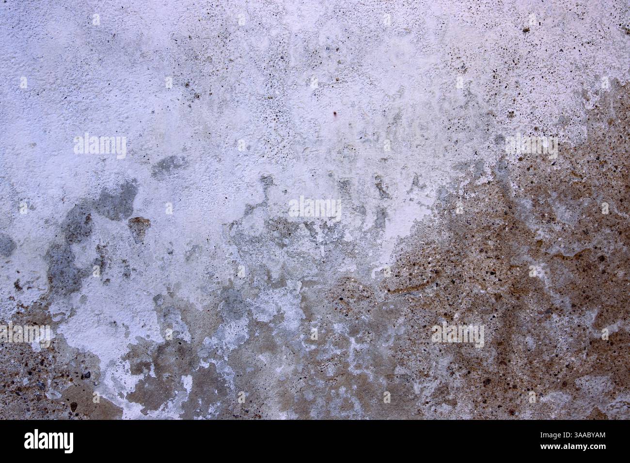 Weathered and textured concrete wall, perfect for backgrounds, textures, industrial design projects, architecture, construction, and rustic visuals. C Stock Photo