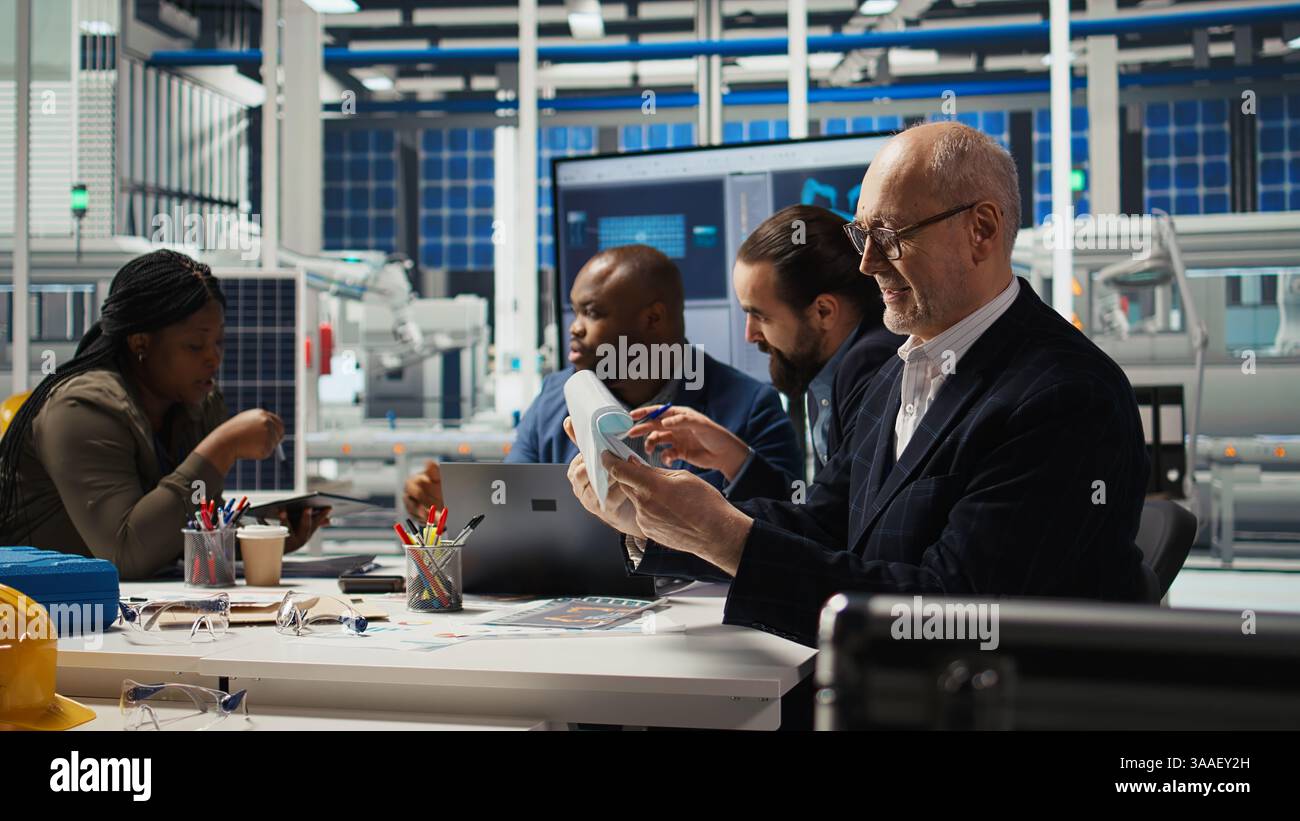Factory corporate sustainability department hi-res stock photography ...