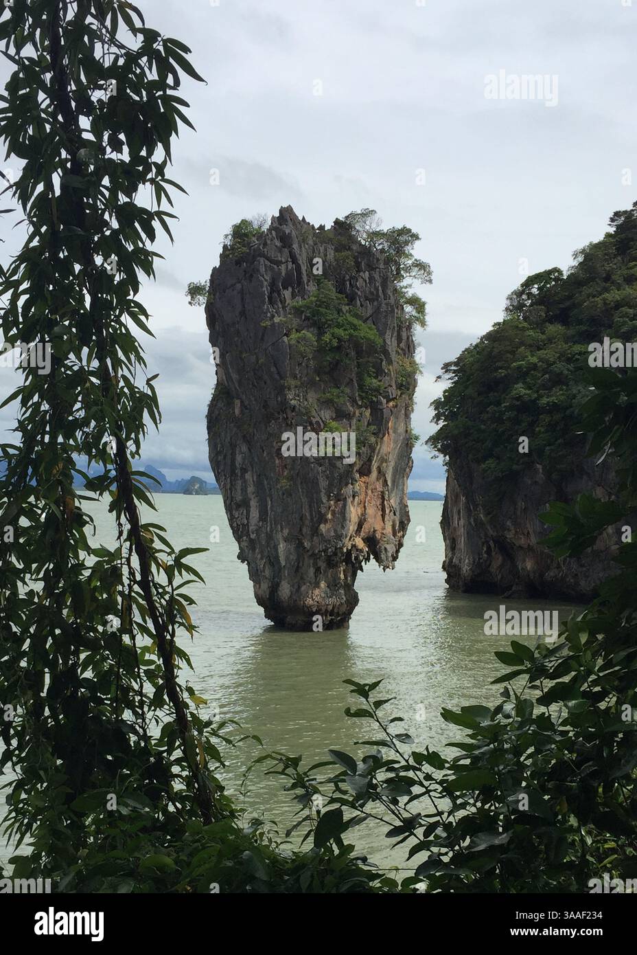 James bond island in thailand stock photo alamy