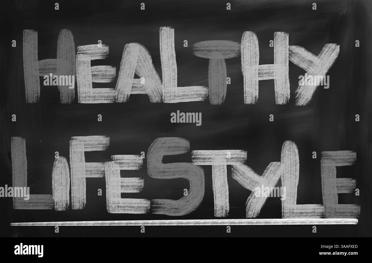 Healthy Lifestyle Concept Stock Photo