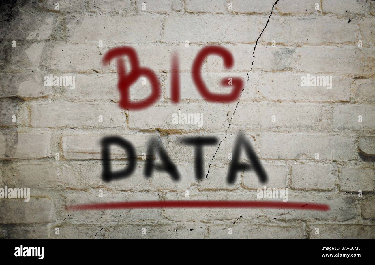 Big Data Concept Stock Photo