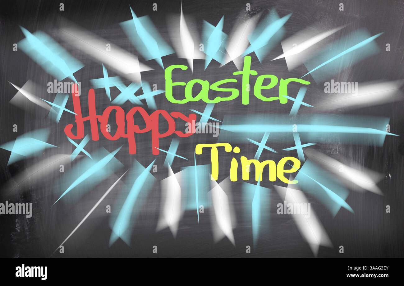 Happy Easter Concept Stock Photo