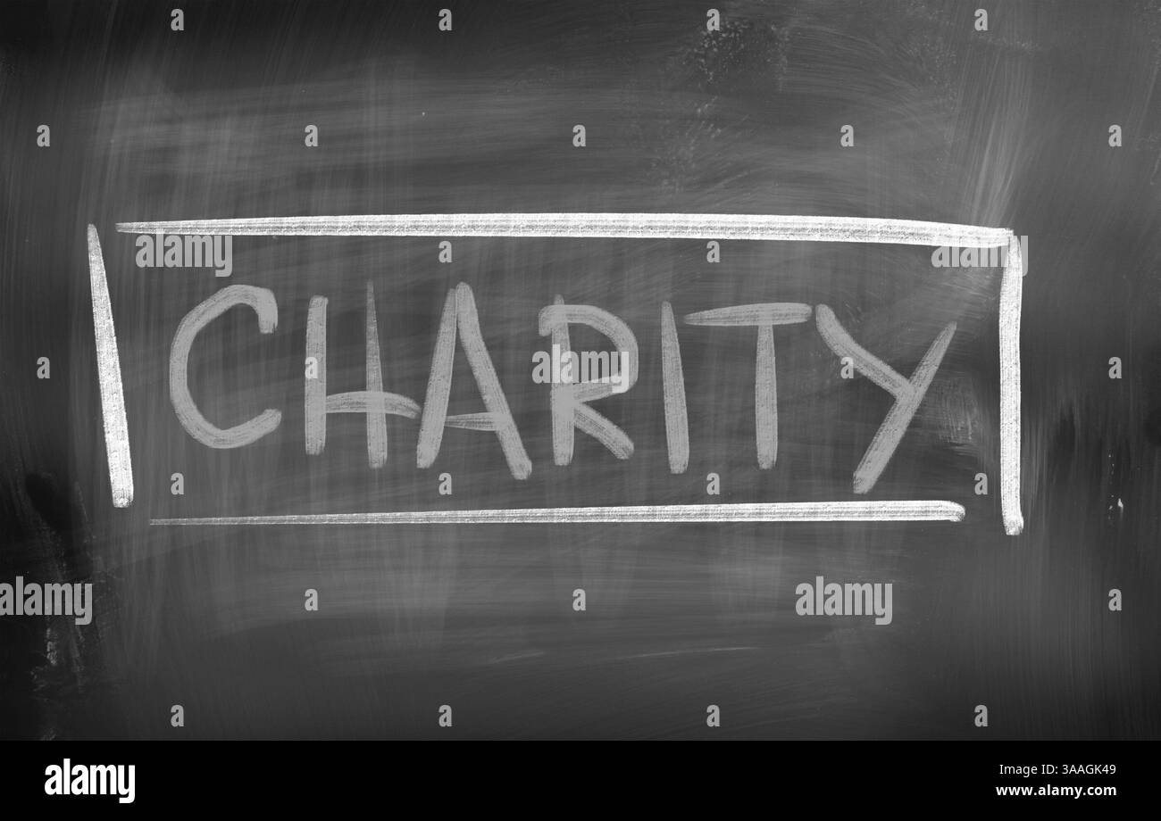 Charity image Black and White Stock Photos Images Alamy