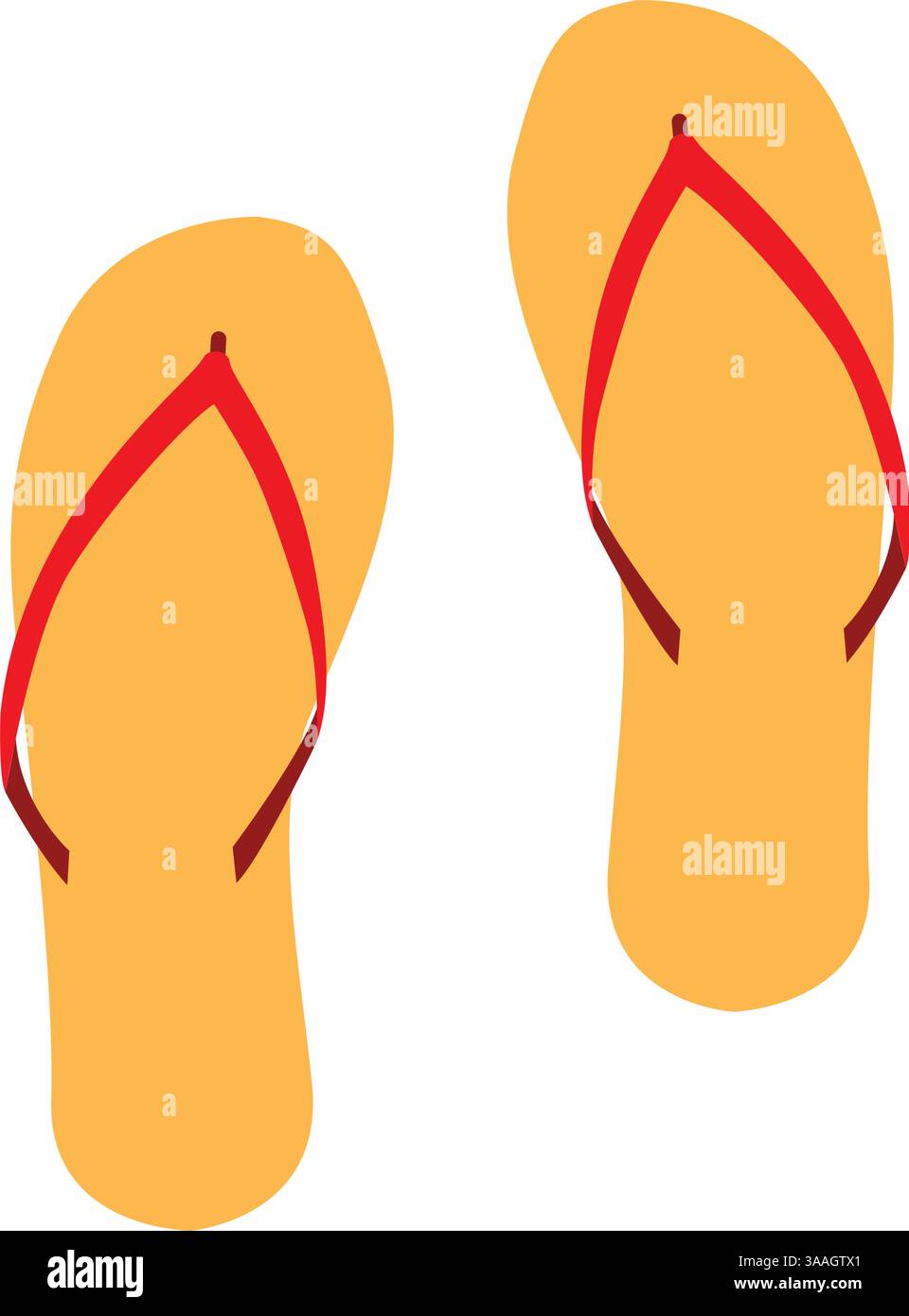 flip flops isolated icon design, vector illustration graphic Stock Vector