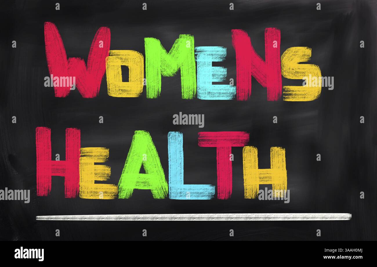 Womens Health Concept Stock Photo