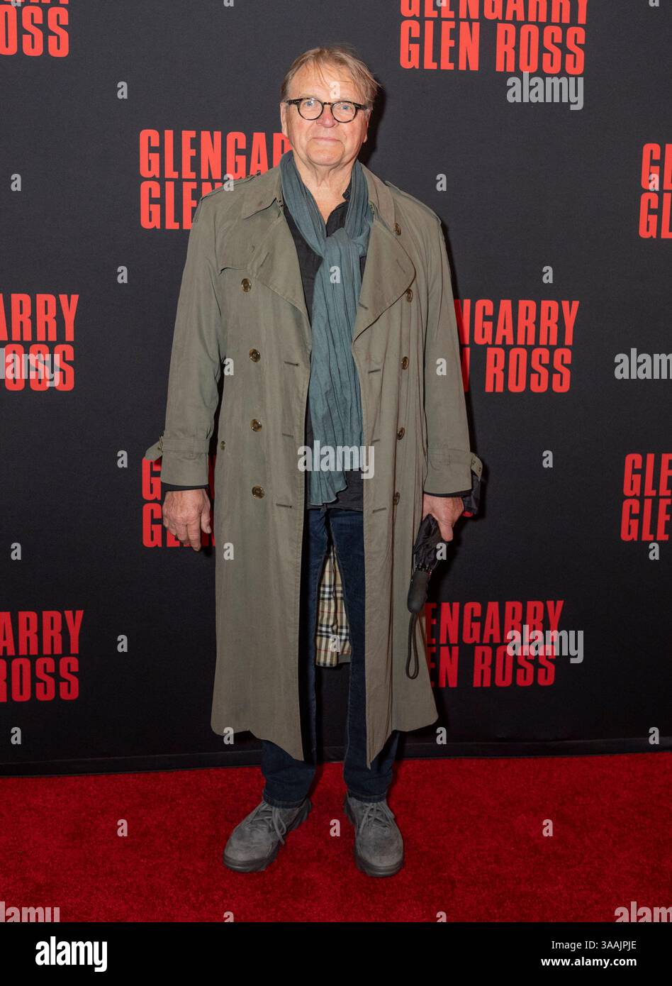 David Rasche attends opening night of Broadway Revival 'Glengarry Glen ...
