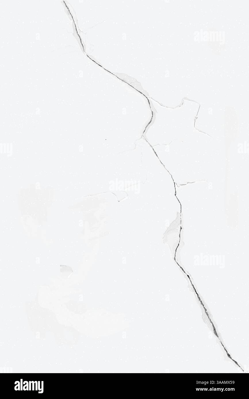 Bleached wall with cracks and delicate structure, the vector Stock Vector