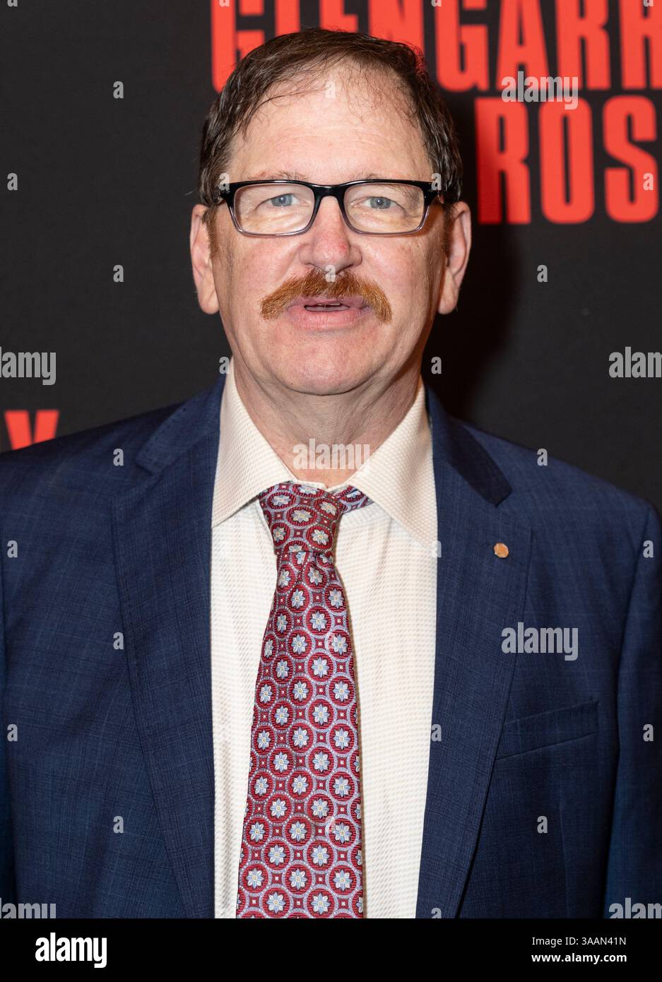 New York NY March 31 2025 John Pirruccello Attends Press Line After New York Ny March 31 2025 John Pirruccello Attends Press Line After The Opening Night Of Broadway Revival Glengarry Glen Ross At Palace Theatre In New York On March 31 2025 Credit Lev Radinalamy News Live 3AAN41N 
