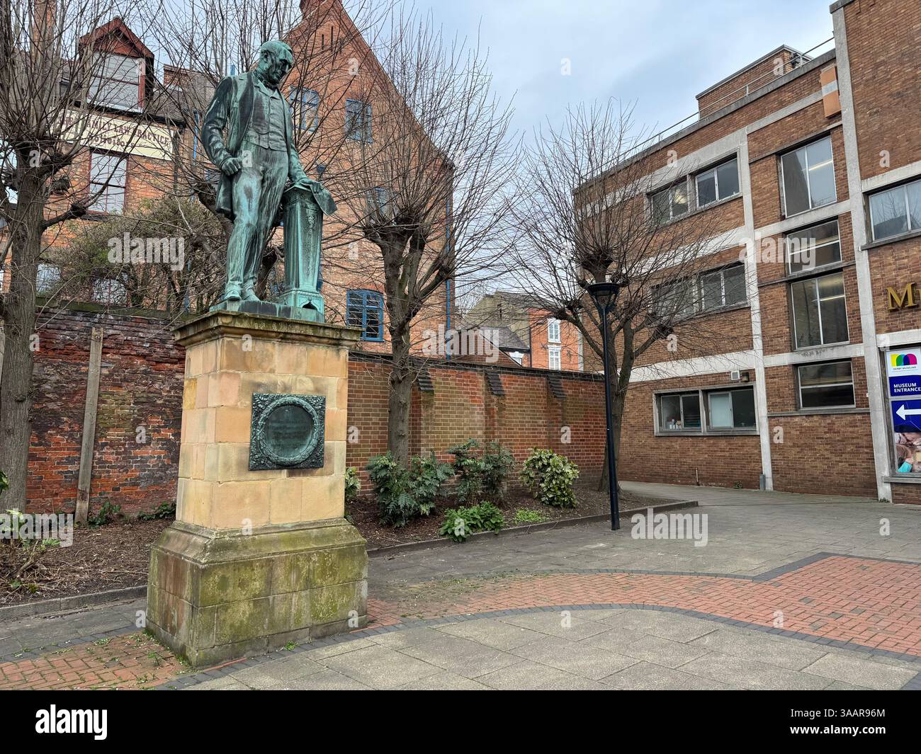 Statue of Michael Thomas Bass, English brewer and a Member of ...