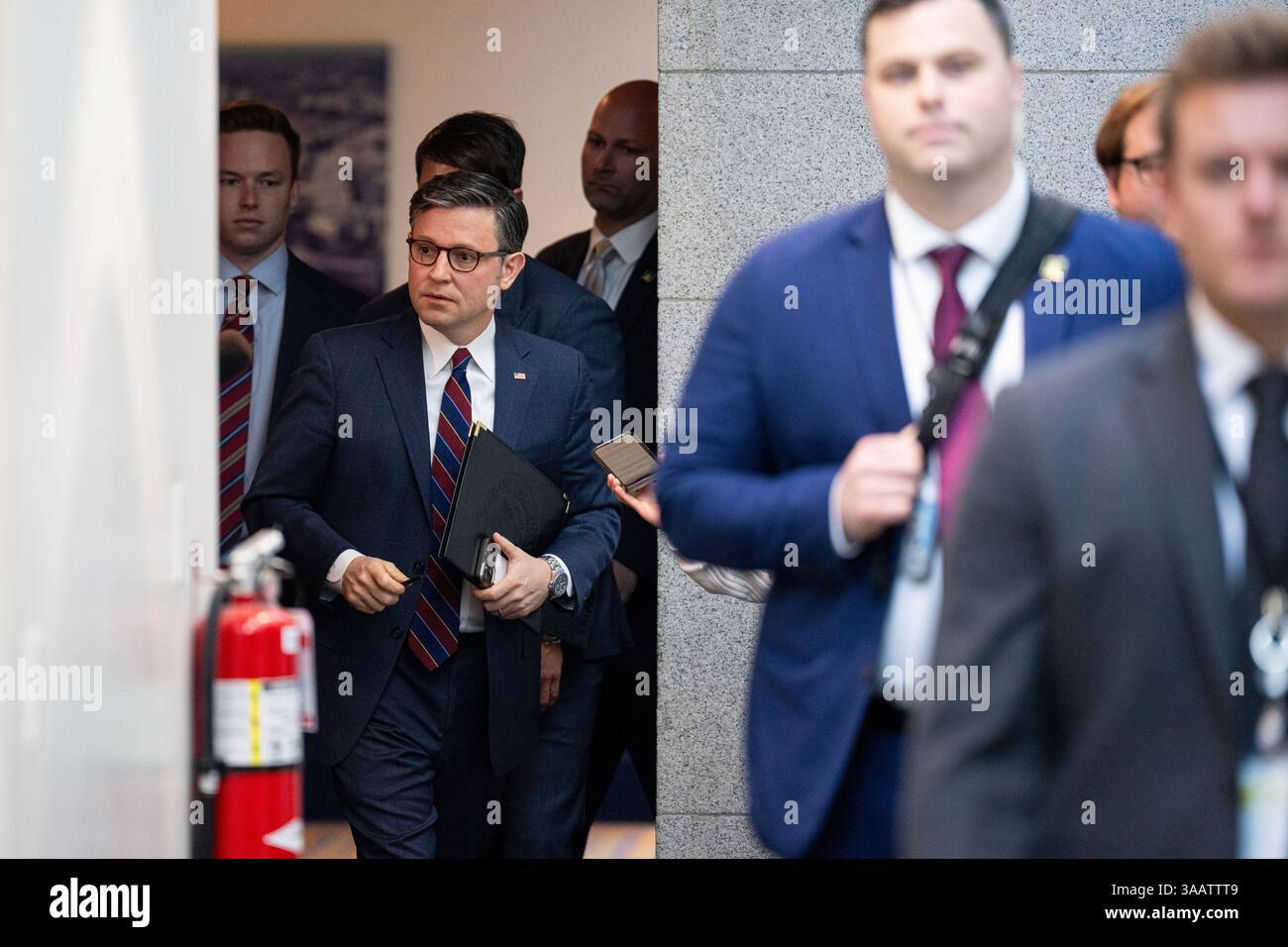 UNITED STATES - APRIL 1: Speaker of the House Mike Johnson, R-La ...