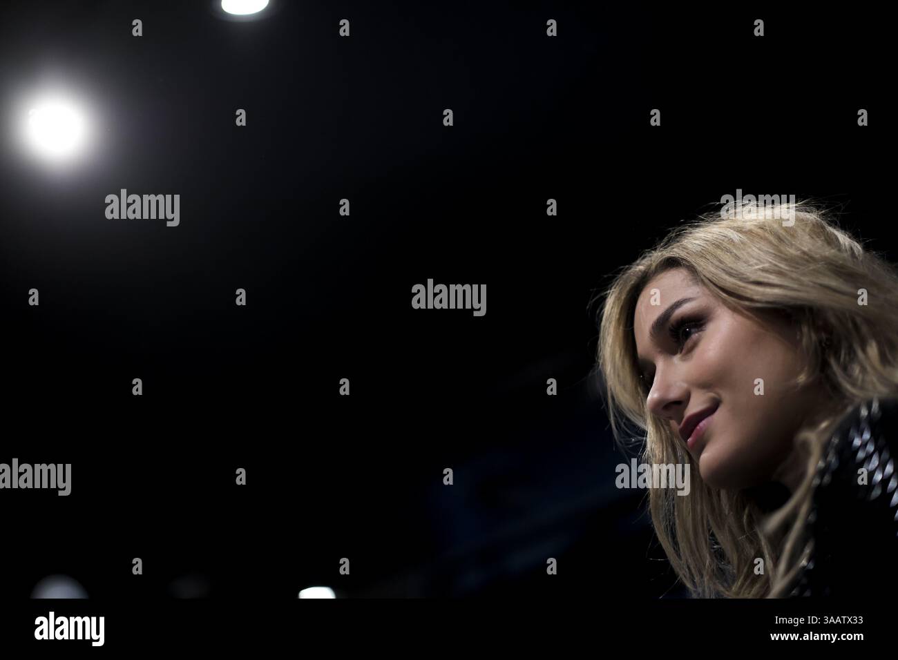 March 21, 2018 - Sao Paulo, Sao Paulo, Brazil - Mar, 2018 - Fashion student Sasha Meneghel, the only daughter of Brazilian television presenter Xuxa Meneghel and actor Luciano Szafir, attended a photo shoot at the Rosa Châ€ brand store in Sao Paulo on Wednesday night. (Credit Image: © Marcelo Chello via ZUMA Wire) Stock Photo