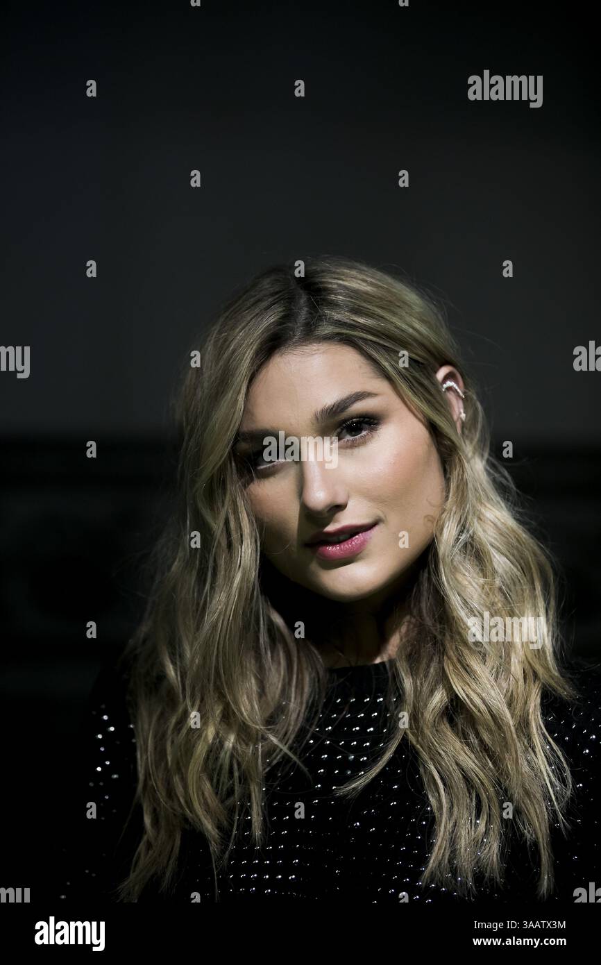 March 21, 2018 - Sao Paulo, Sao Paulo, Brazil - Mar, 2018 - Fashion student Sasha Meneghel, the only daughter of Brazilian television presenter Xuxa Meneghel and actor Luciano Szafir, attended a photo shoot at the Rosa Châ€ brand store in Sao Paulo on Wednesday night. (Credit Image: © Marcelo Chello via ZUMA Wire) Stock Photo