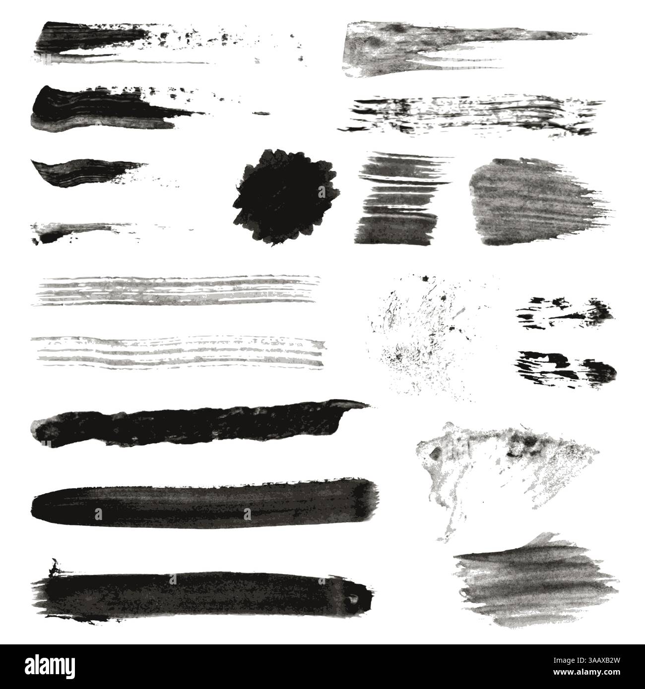 Brush strokes vector set Stock Vector Images Alamy Brush strokes vector set Stock Vector Images Alamy