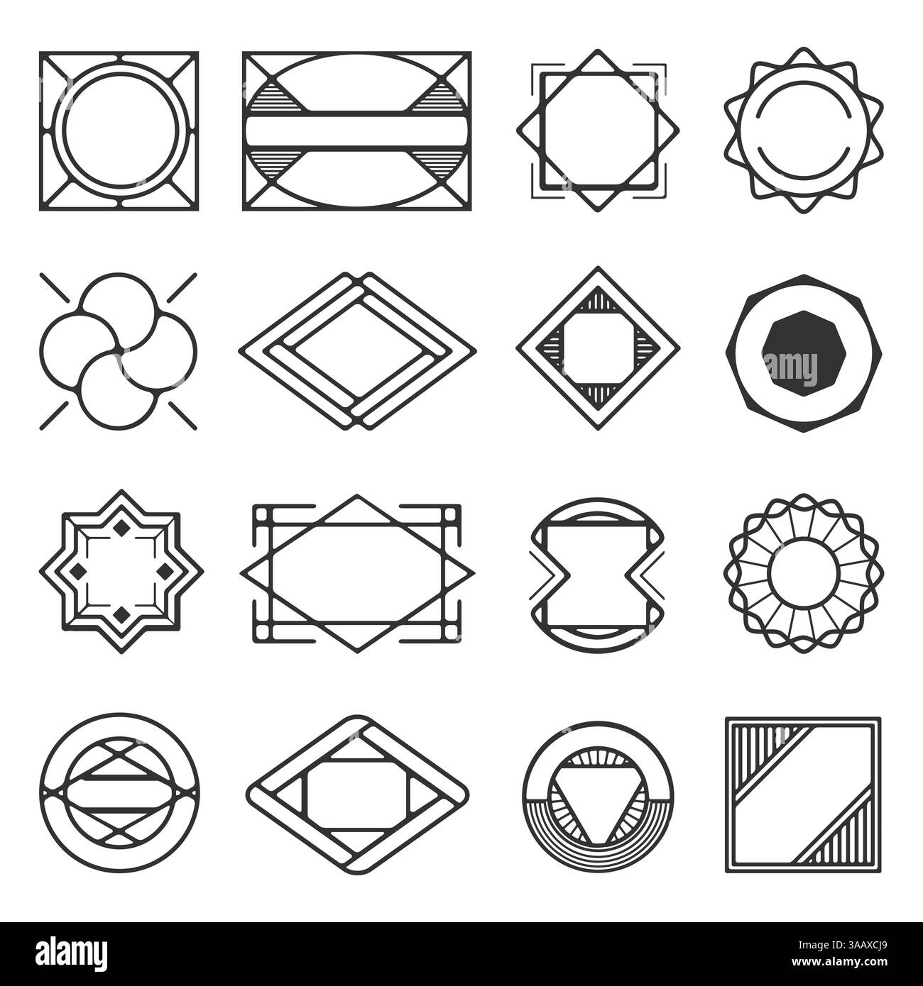 Rectangle shapes text Cut Out Stock Images & Pictures - Page