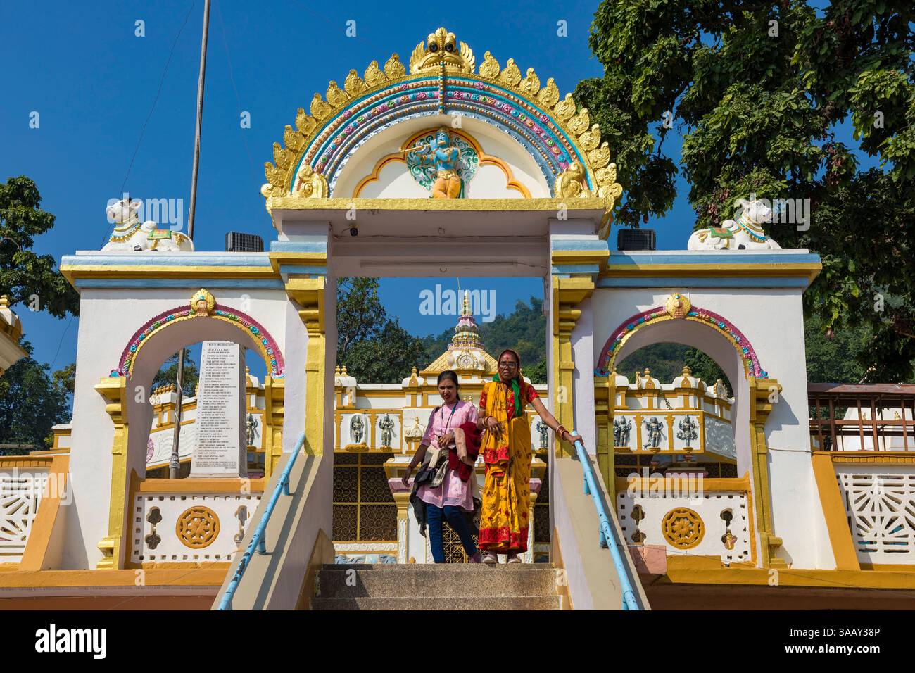 India, Uttarakhand, Rishikesh, Sivananda Ashram Stock Photo - Alamy