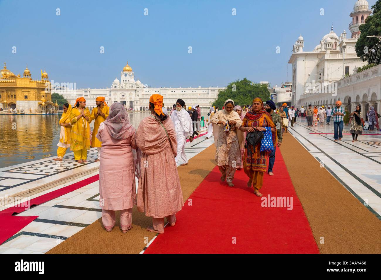 Photo Ancienne Temple D'Or Amritsar Inde – Vue 1960, Tirage Original
