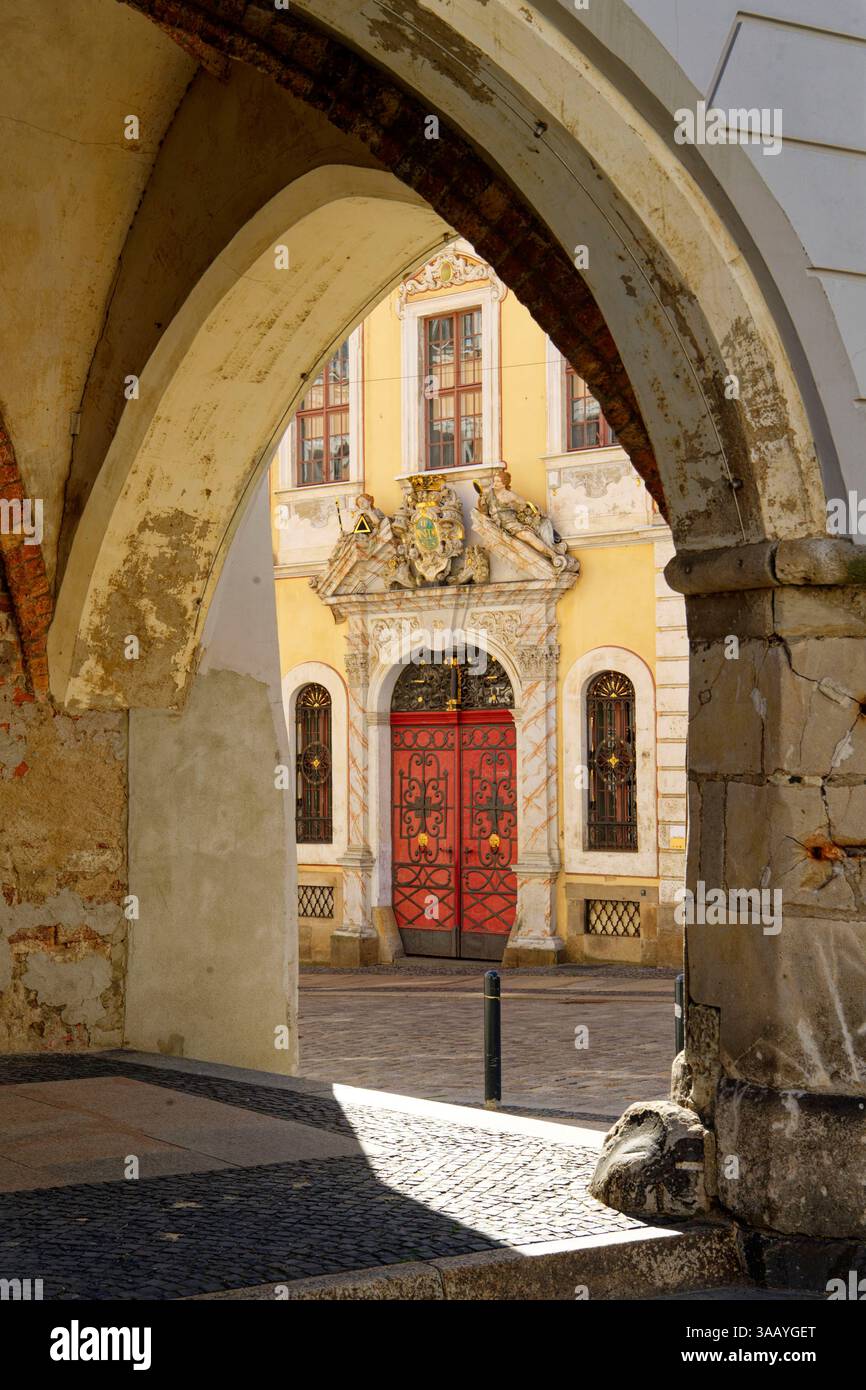 Germany, Saxony, Oberlausitz (Upper Lusatia), Görlitz, old town ...