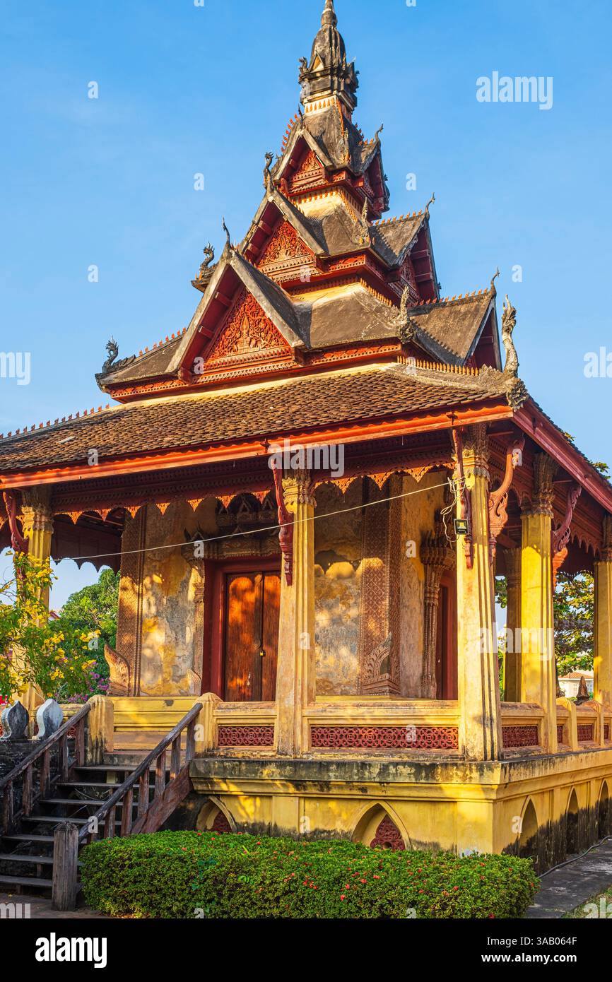 Laos Vientiane Vat Sisakhet or Wat Si Saket The Oldest Temple In laos-vientiane-vat-sisakhet-or-wat-si-saket-the-oldest-temple-in