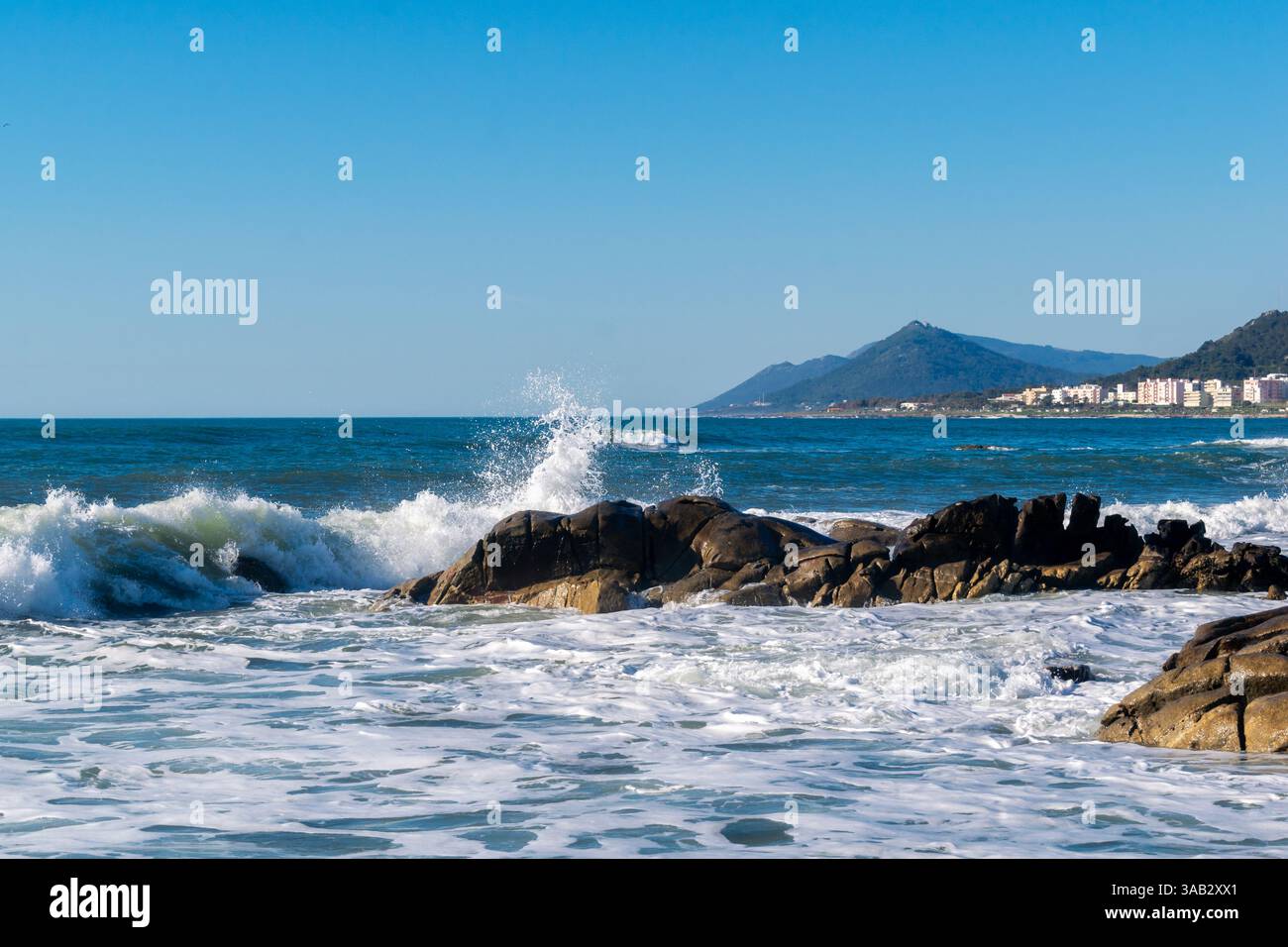 Breathtaking Coastal Scenery of Vila Praia de Âncora, Portugal Stock ...