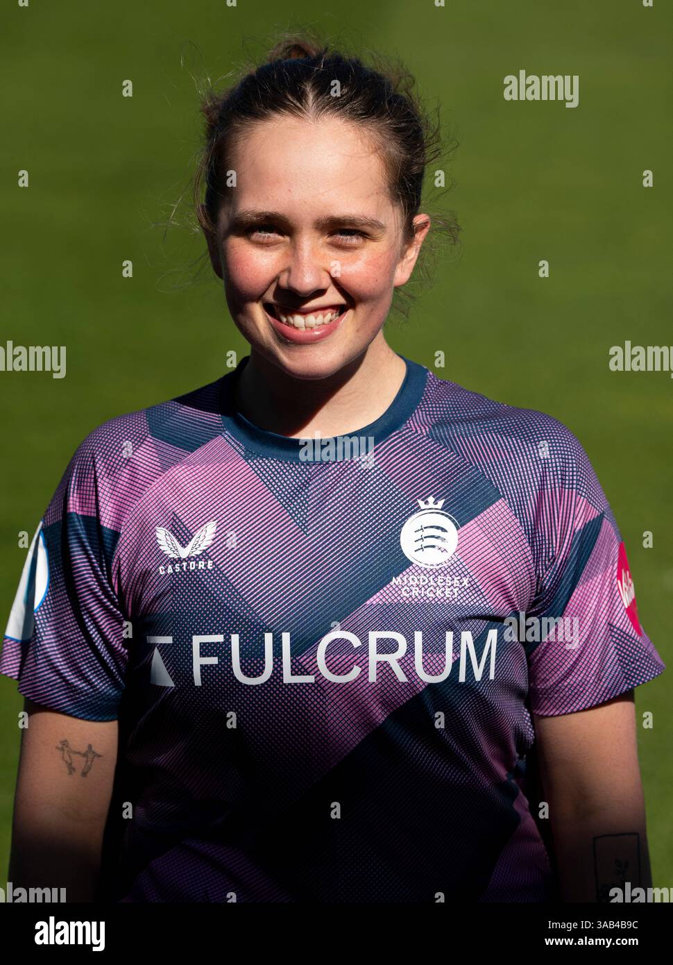Finty Royle Finty Trussley during a photocall at Lord's Cricket Ground, London ...