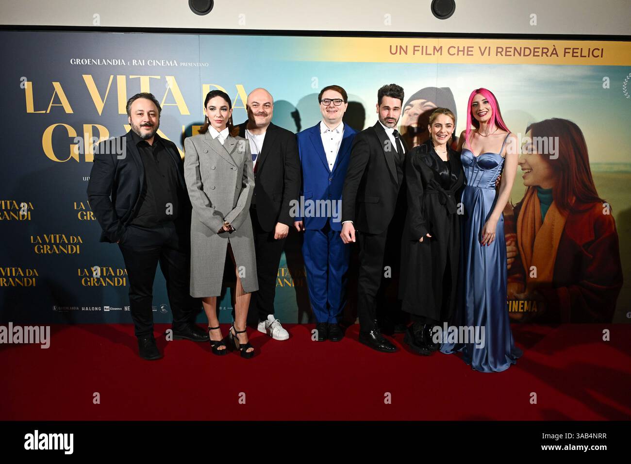 la vita da grandi film cast