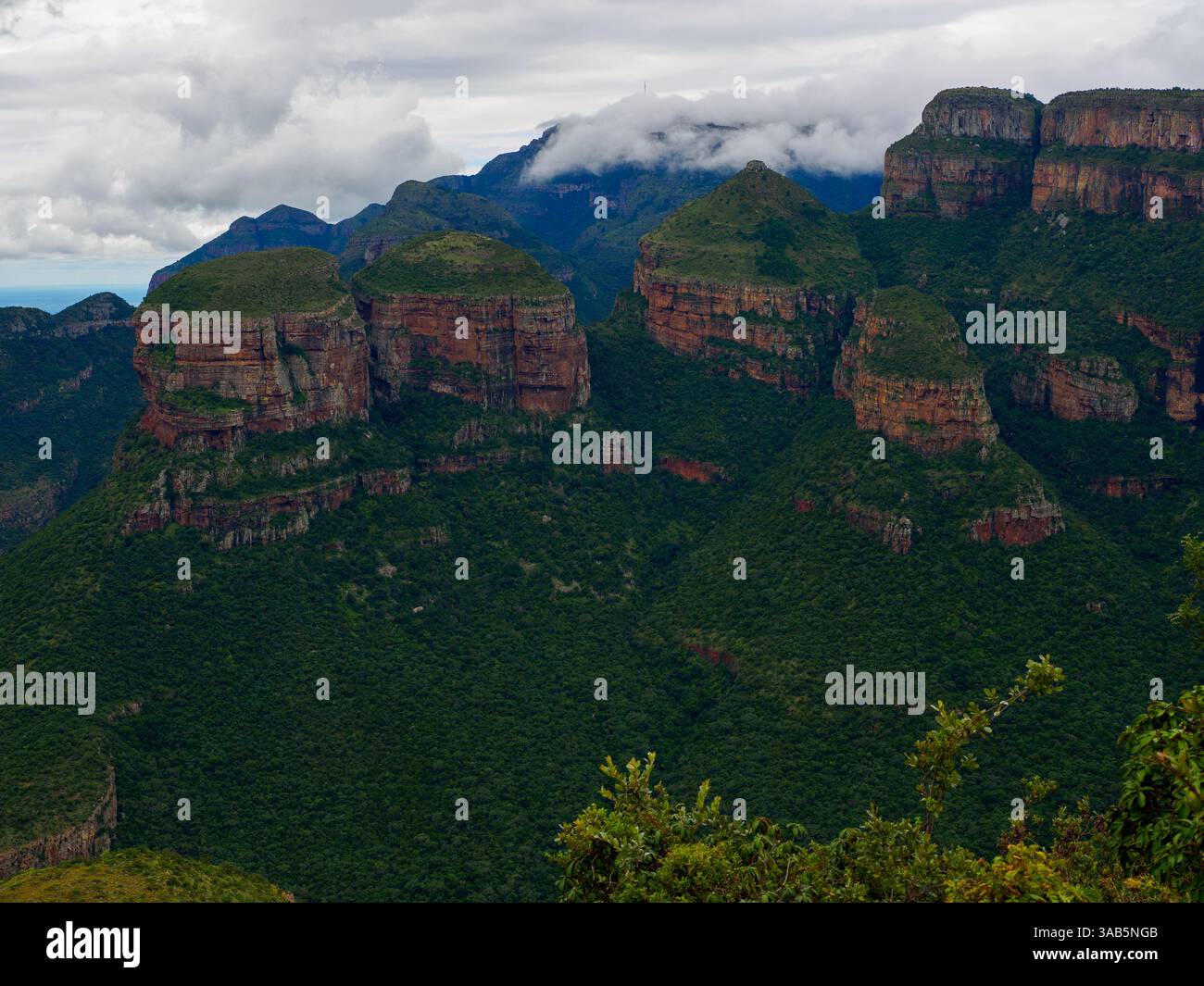 Three Rondeves Three rondavels viewpoint, Mpumalanga, South Africa Stock Photo - Alamy