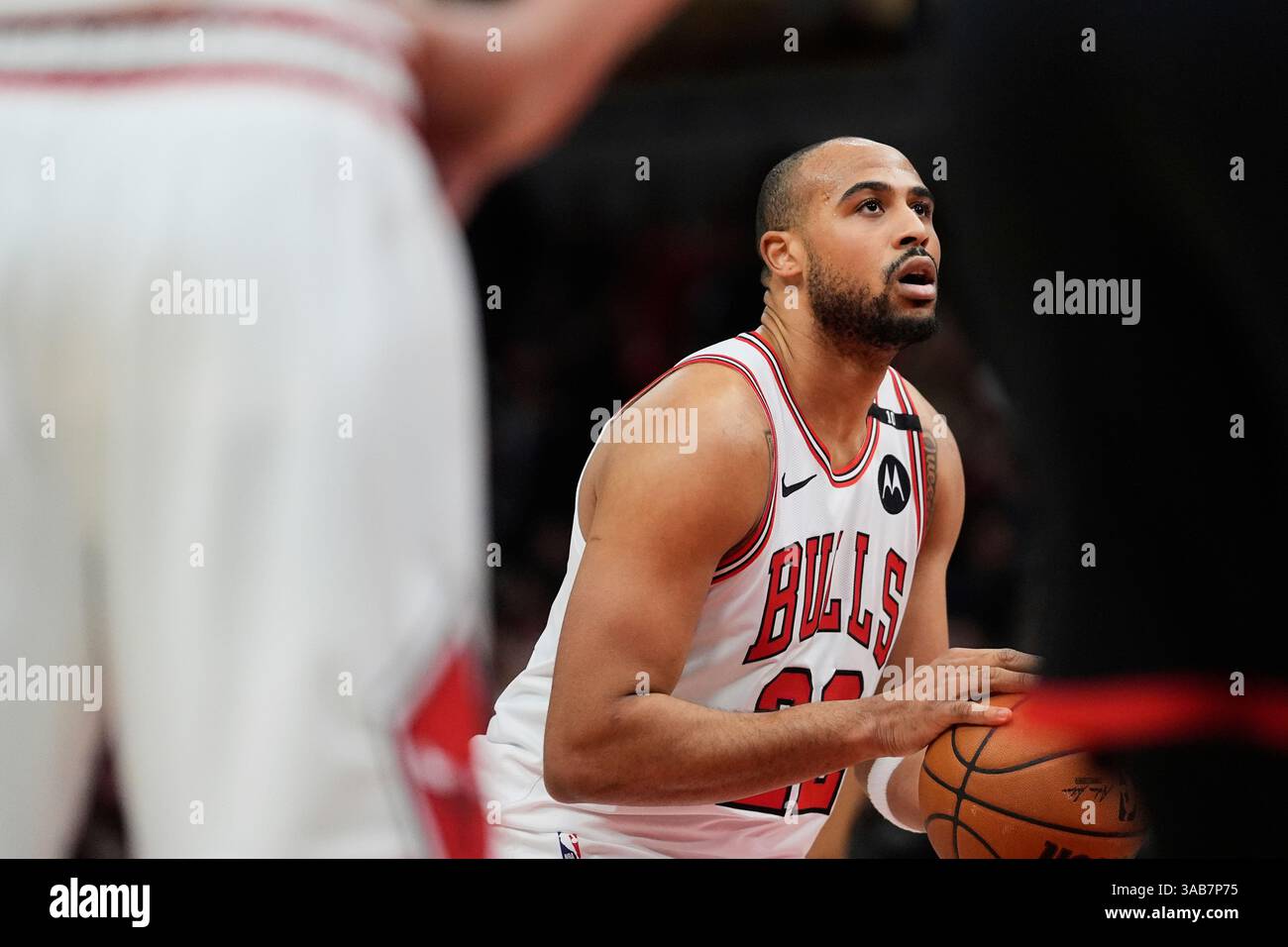 Chicago Bulls Forward Talen Horton Tucker 22 Takes A Free Throw Chicago Bulls Forward Talen Horton Tucker 22 Takes A Free Throw