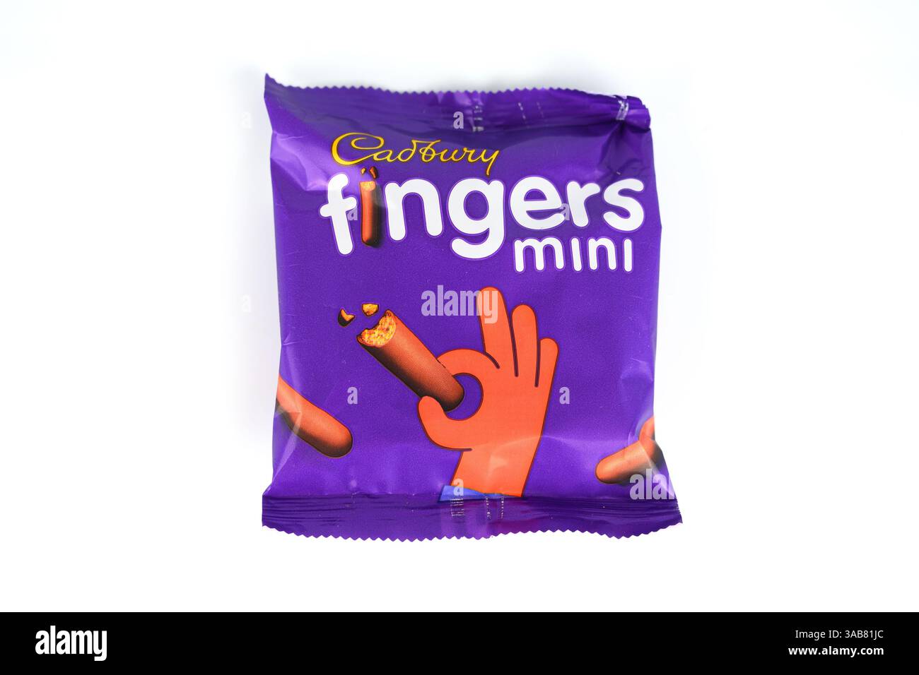 Cadbury Fingers Mini in packet – Wales, UK – 30 March 2025 Stock Photo ...