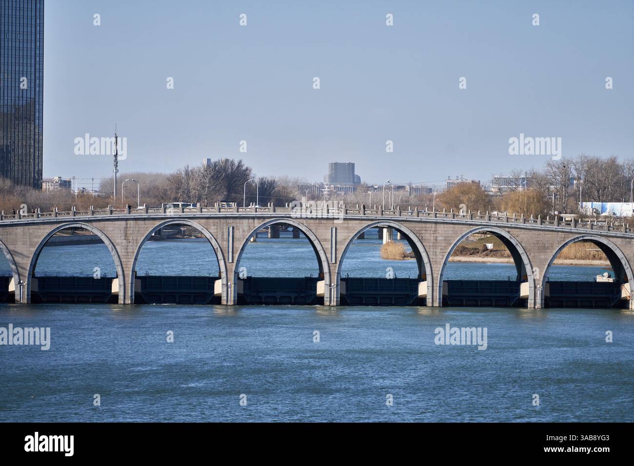 Beijing Hangzhou Grand Canal��Beijing Tongzhou Stock Photo