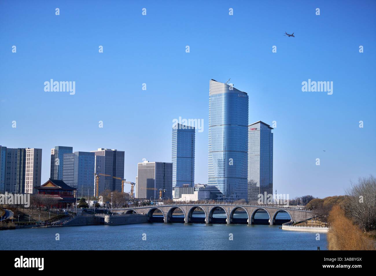 Beijing Hangzhou Grand Canal��Beijing Tongzhou Stock Photo