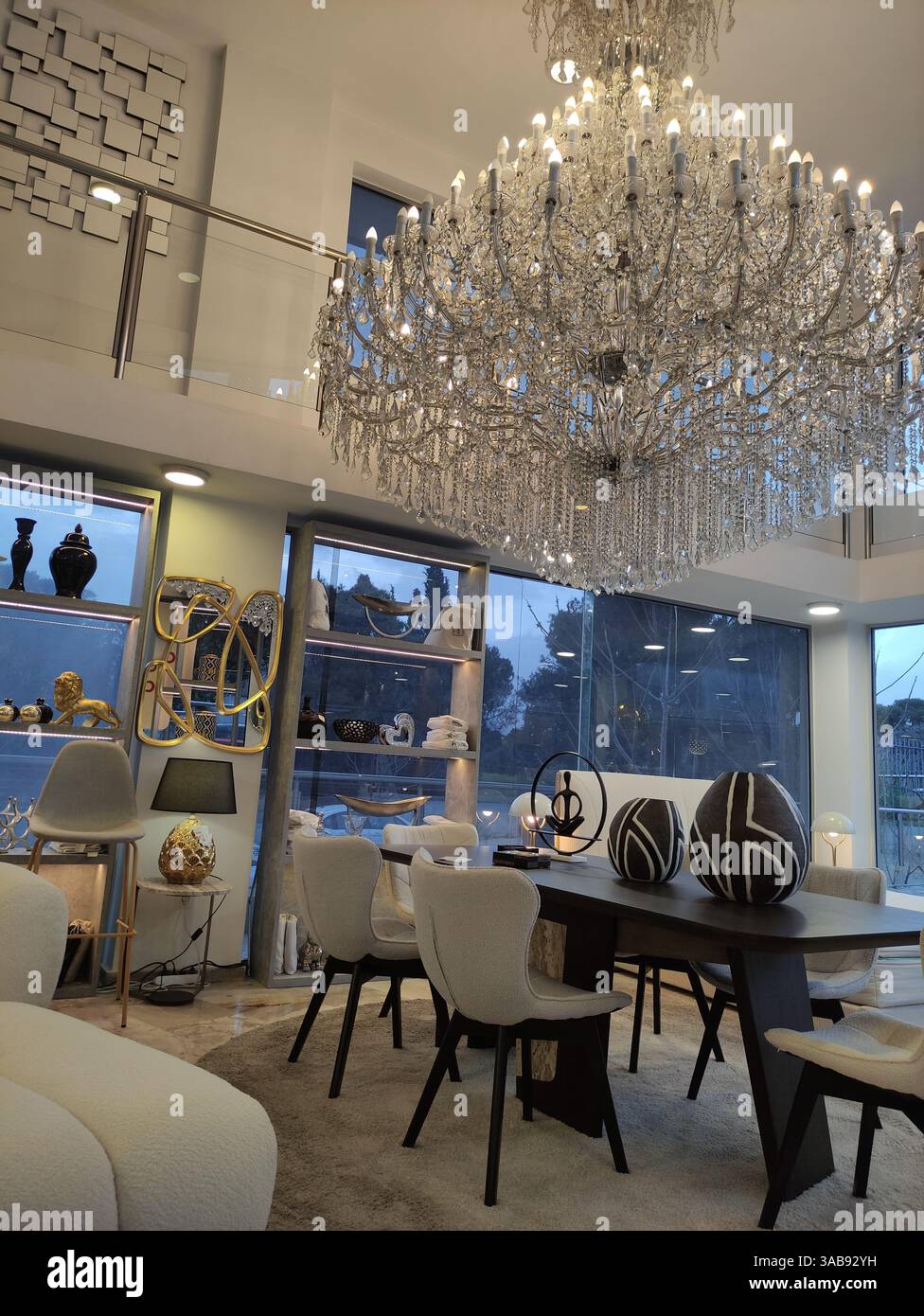 Living room design - Smartphone Captured Stock Image