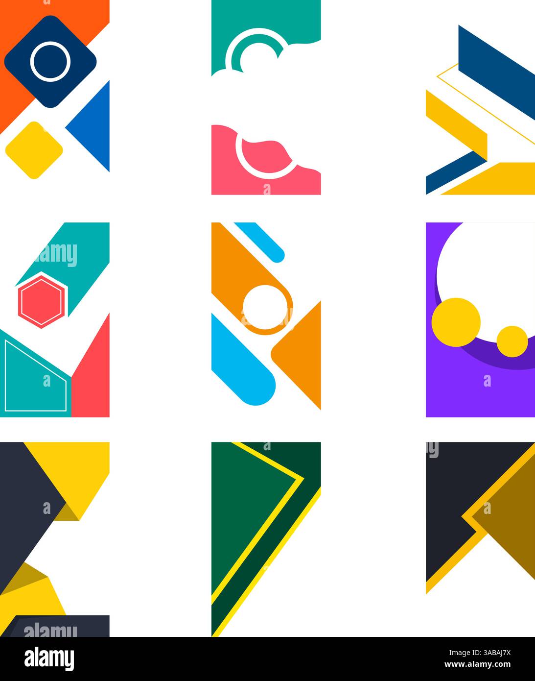 Vibrant background features bold Stock Vector Images - Alamy