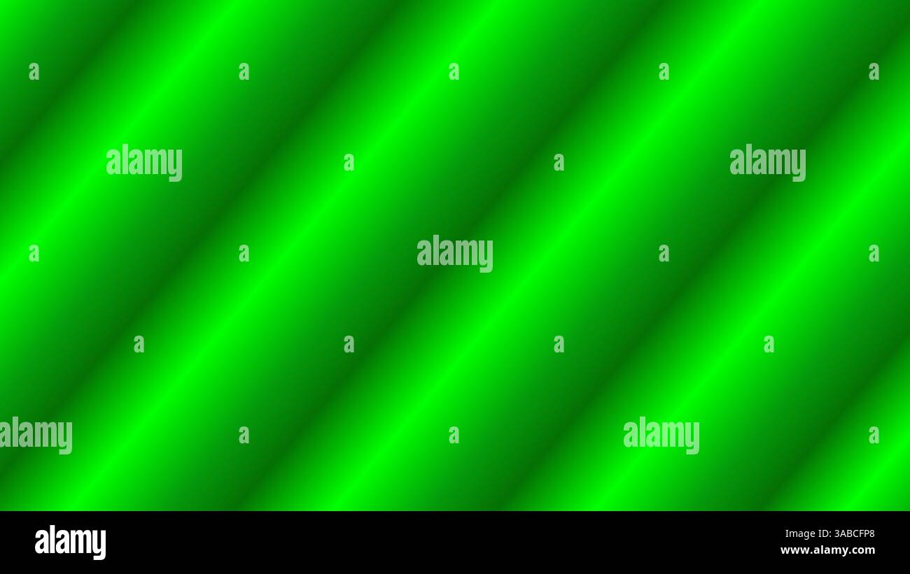 An abstract green background. A bright green 3d stripes texture. Stock Vector