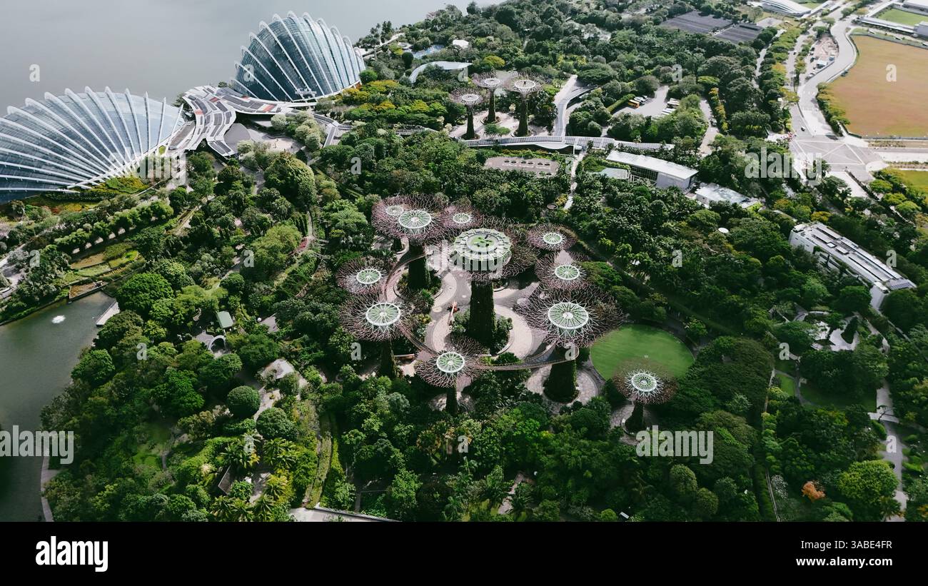 Gardens By The Bay, Singapore Stock Photo