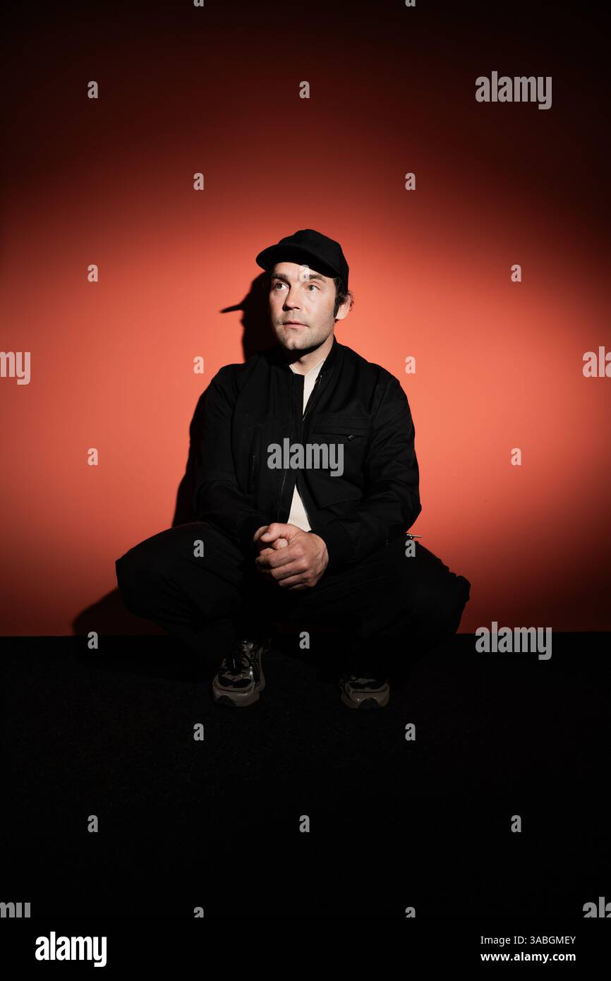 PRODUCTION - 02 April 2025, Berlin: Aki Bosse, Musician, Photographed