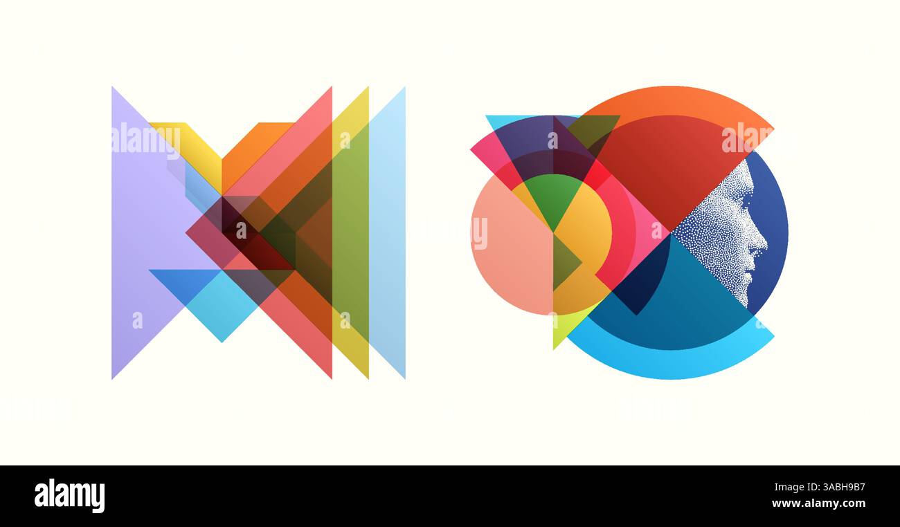 Machine learning. Futuristic artificial intelligence concept. Art ...