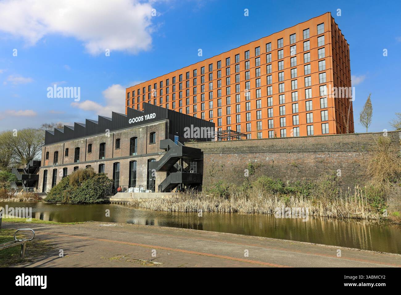 The Goods Yard, a 10-storey, 174 flat apartment building built by ...