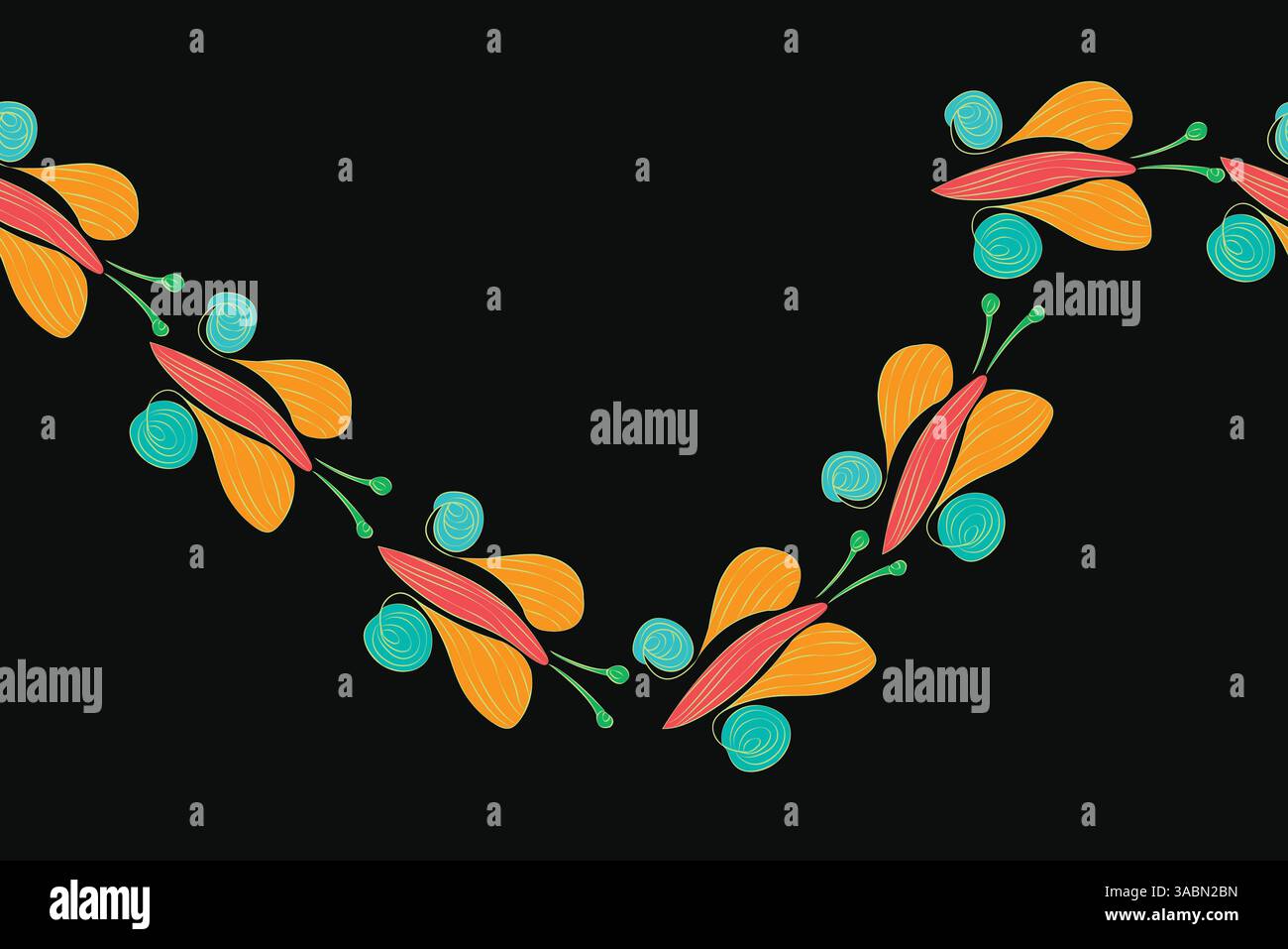 abstract colorful butterflies Stock Vector