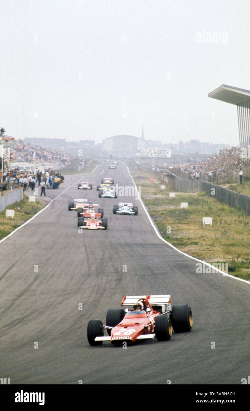 Photo F1 1971 – Clay Regazzoni, Ferrari GP Kyalami – Tirage Original A.009395