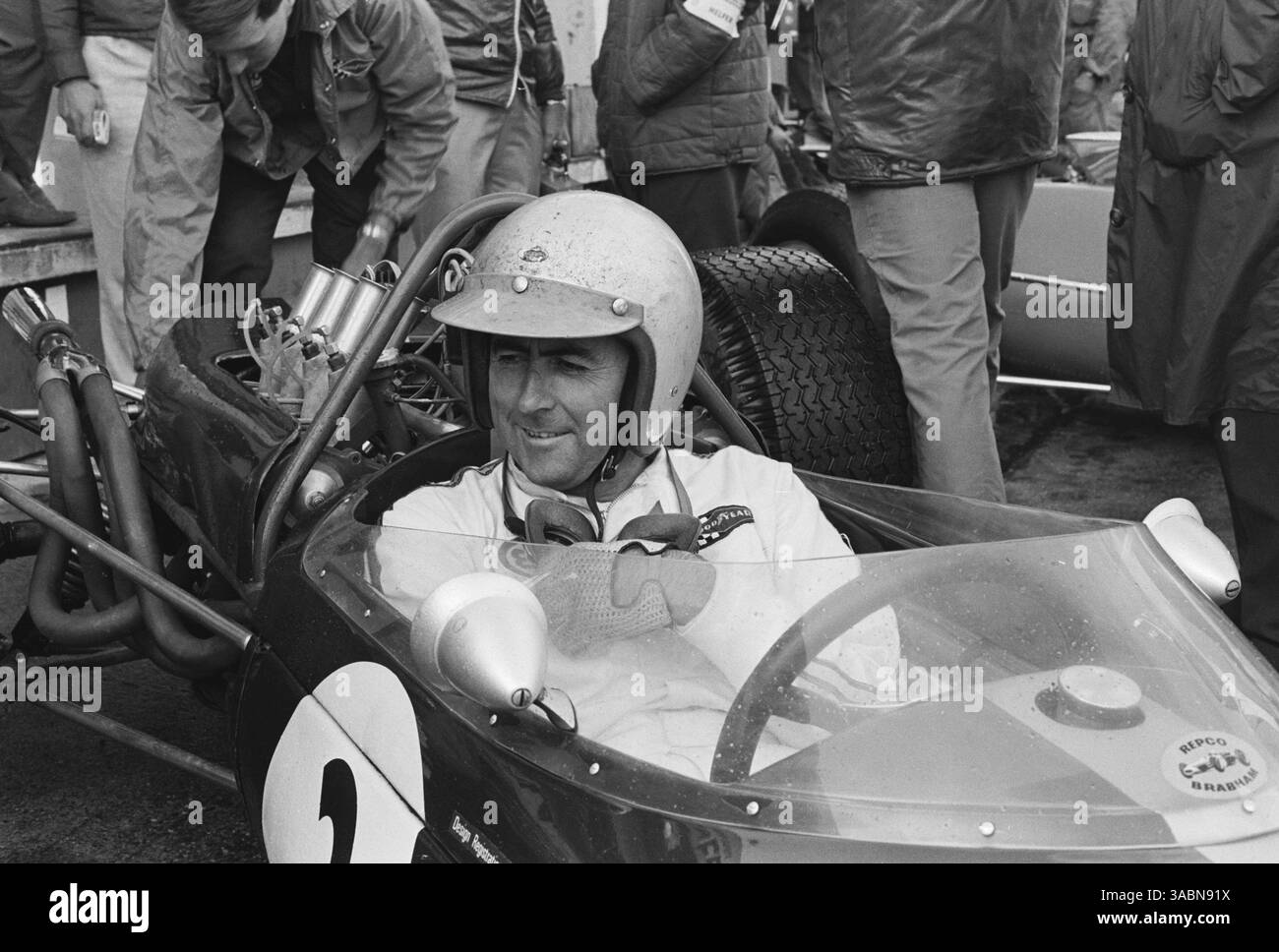 Photo F1 – BRABHAM BT19 De Jack Brabham – Grand Prix Monaco 1967