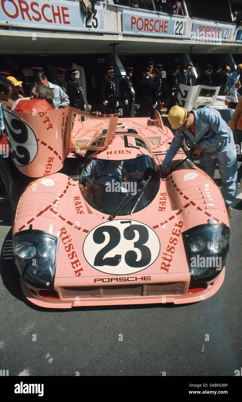 Altaya 1:43 Porsche 917K #3 gagnant 12h Sebring 1971 Elford, Larrousse MX6ALA0003 modèle voiture MX6ALA0003