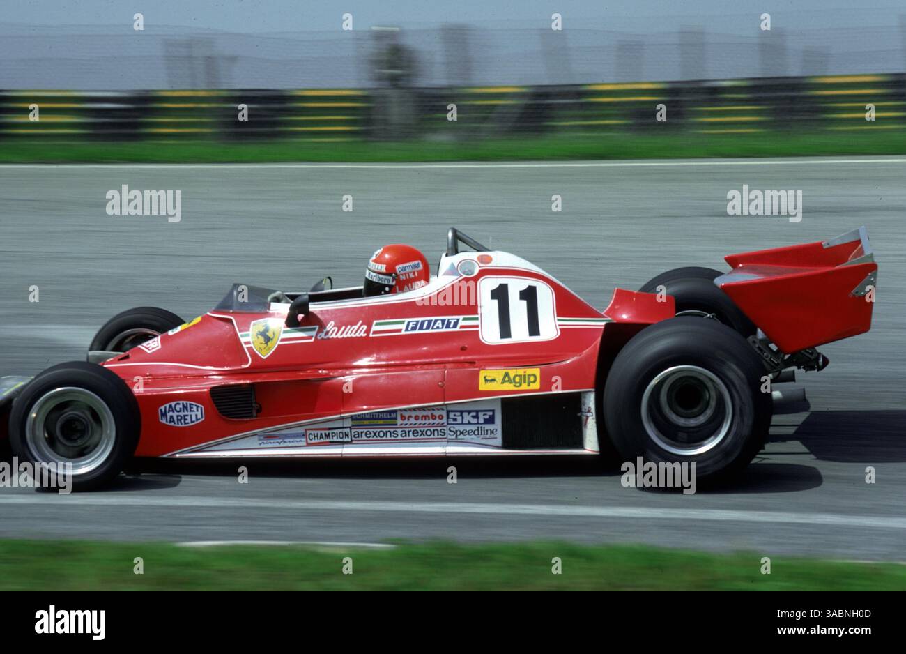 Niki Lauda. Ferrari 312T2. 1977 United States Grand Prix West