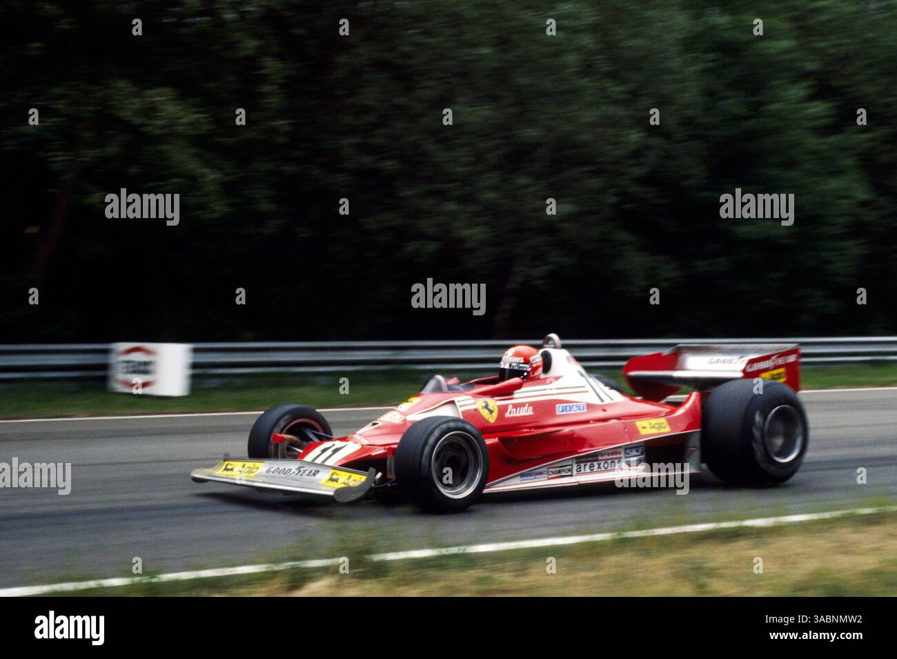 Niki Lauda. Ferrari 312T2. 1977 United States Grand Prix West